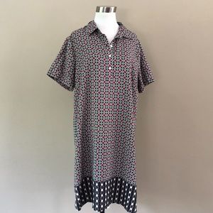 J CREW Size 16 Pullover Shift abstract Pattern